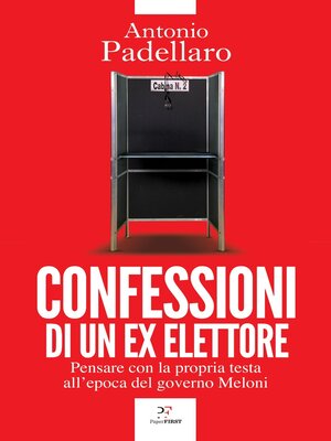 cover image of Confessioni di un ex elettore